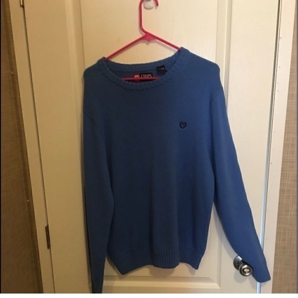 Chaps Men's V-Neck Sweater in Navy - Picture 11 of 11